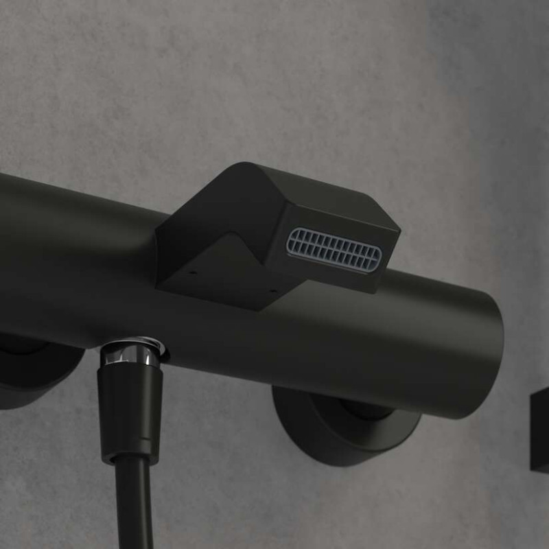 Villeroy&Boch Dawn bateria wannowa ścienna czarny matowy TVT106501152K5