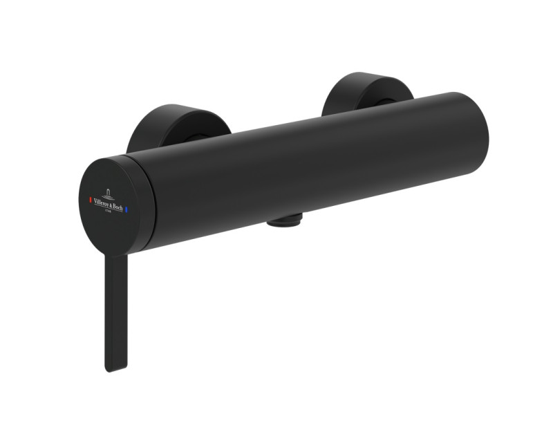 Villeroy&Boch Dawn bateria prysznicowa ścienna czarny matowy TVS106301150K5