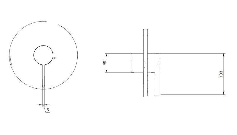 Villeroy&Boch Dawn bateria prysznicowa podtynkowa nikiel szczotkowany TVS10635211064