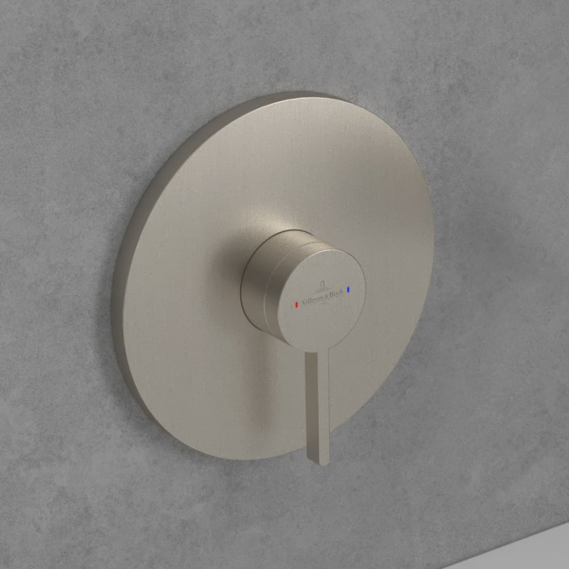 Villeroy&Boch Dawn bateria prysznicowa podtynkowa nikiel szczotkowany TVS10635211064