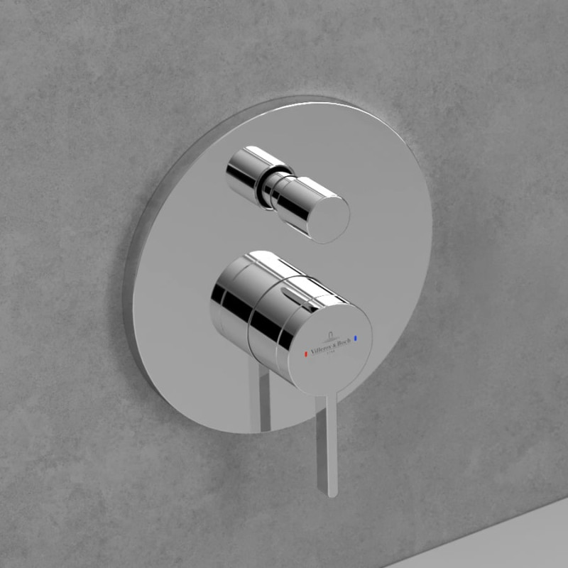 Villeroy&Boch Dawn bateria wannowo-prysznicowa podtynkowa chrom połysk TVS10635311061