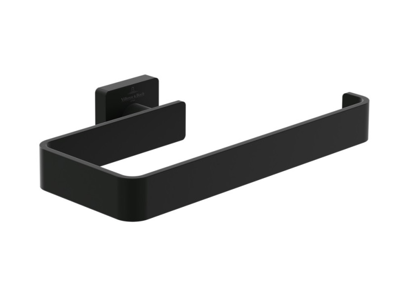 Villeroy&Boch Elements Striking wieszak na ręcznik czarny matowy TVA152005000K5