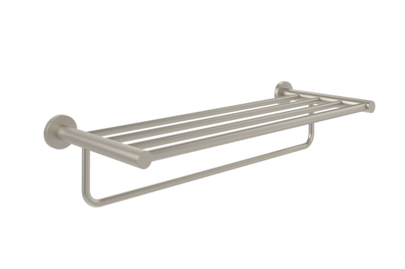 Villeroy&Boch Elements Tender półka na ręcznik z wieszakiem 60 cm nikiel szczotkowany TVA15100600064