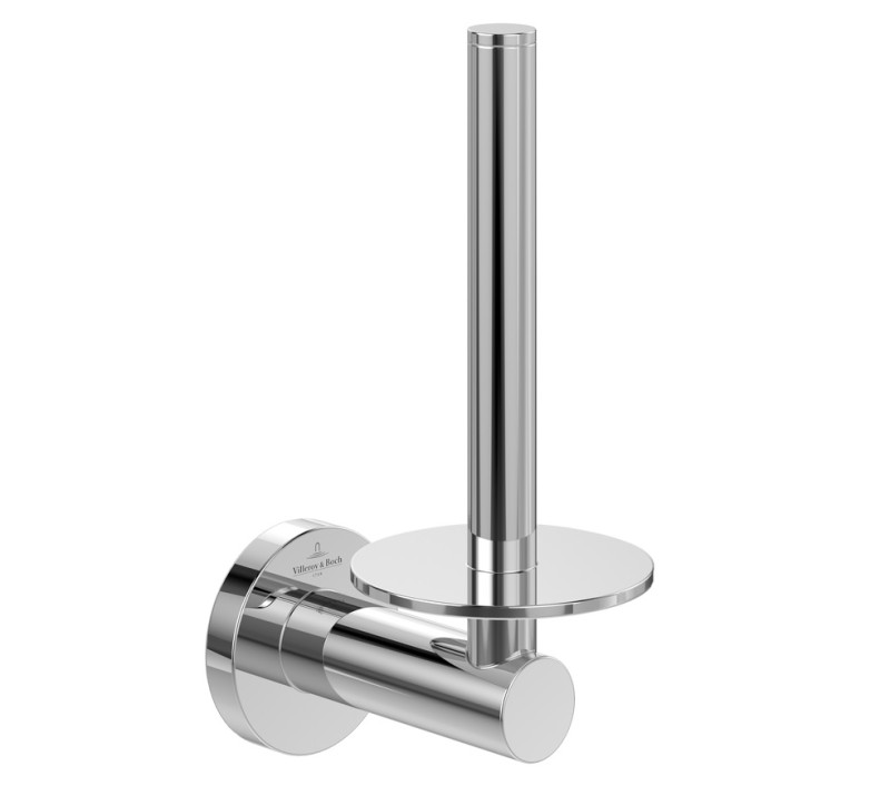 Villeroy&Boch Elements Tender uchwyt na zapasowy papier toaletowy chrom połysk TVA15101500061