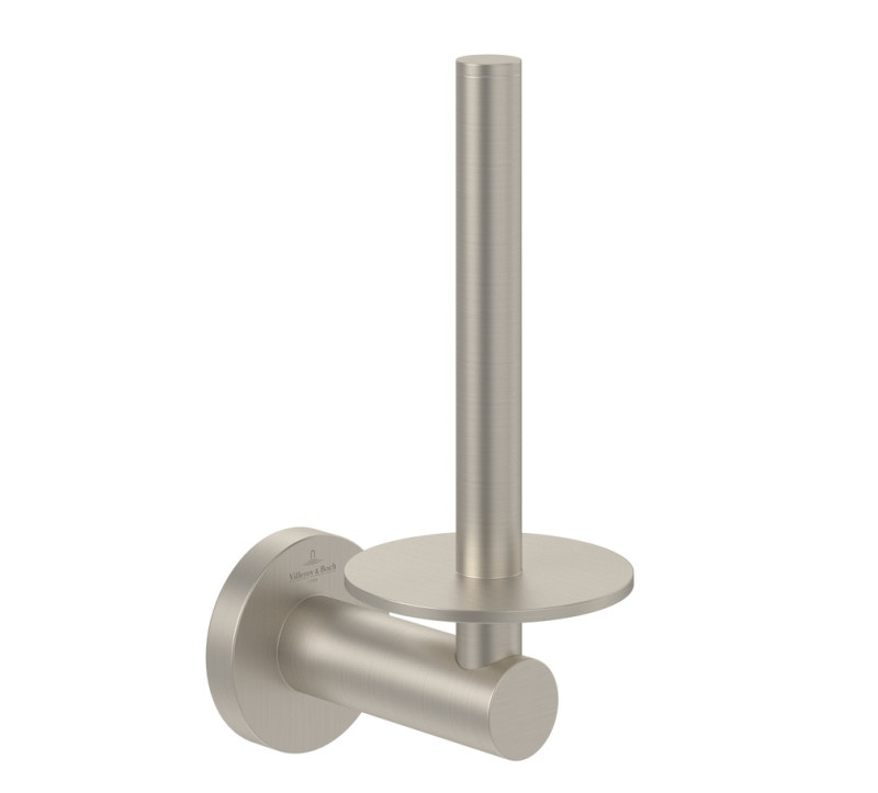 Villeroy&Boch Elements Tender uchwyt na zapasowy papier toaletowy nikiel szczotkowany TVA15101500064