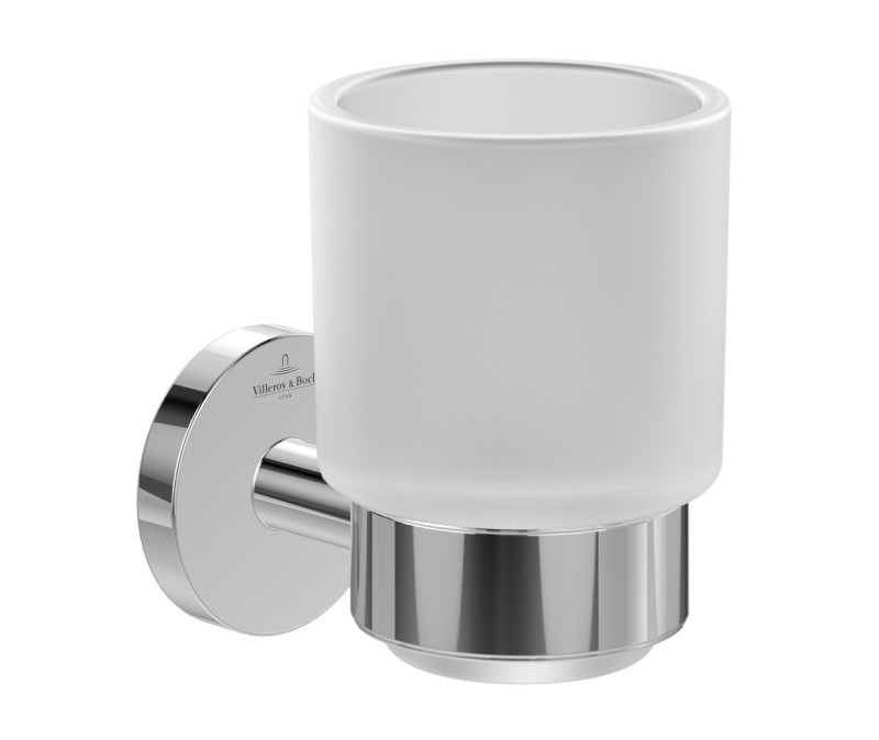 Villeroy&Boch Elements Tender szklanka z uchwytem wisząca chrom połysk TVA15101800061