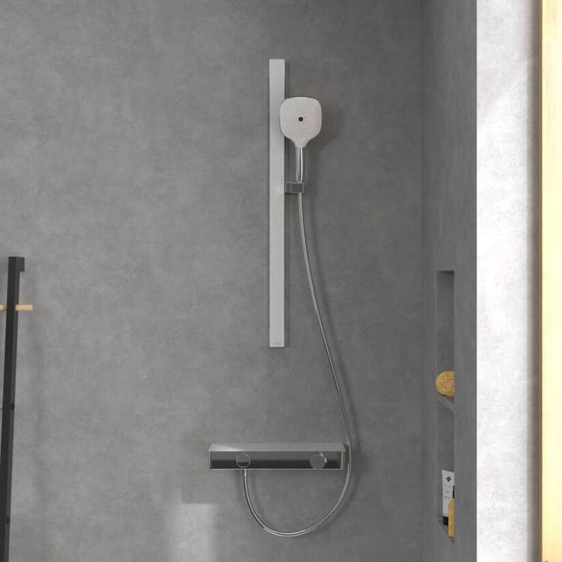 Villeroy&Boch Infinity Showers zestaw prysznicowy z drążkiem chrom połysk TVS11000300061