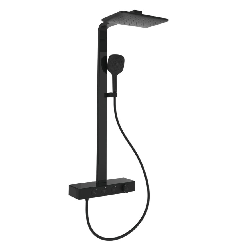 Villeroy&Boch Infinity Showers termostatyczny zestaw prysznicowy czarny matowy TVS110004000K5