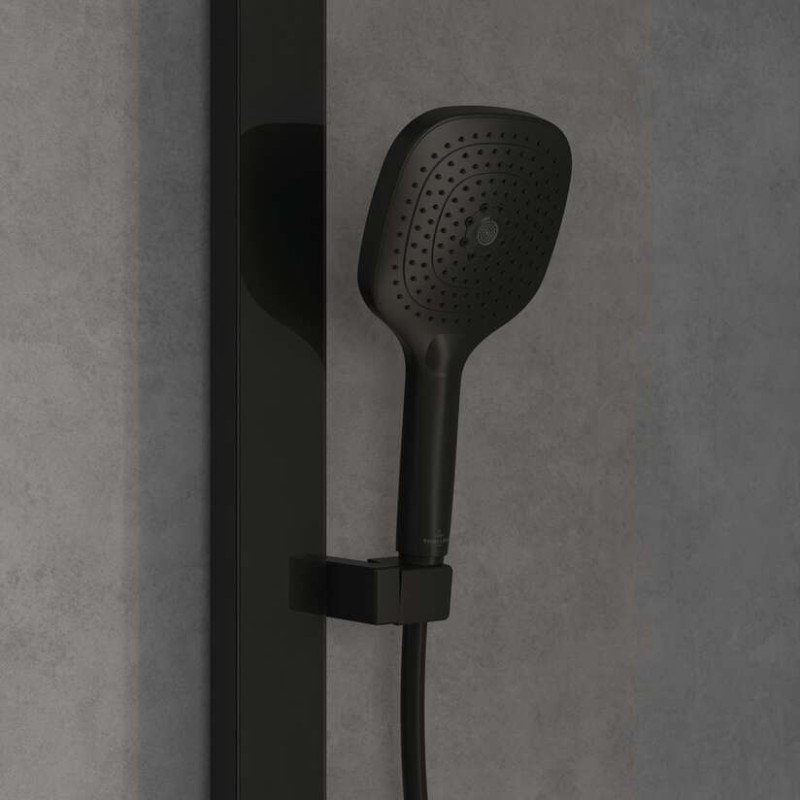 Villeroy&Boch Infinity Showers termostatyczny zestaw prysznicowy czarny matowy TVS110004000K5