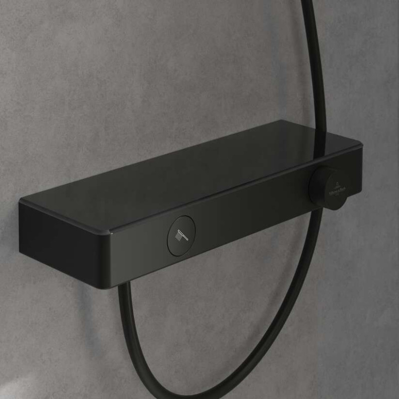 Villeroy&Boch Infinity Showers termostatyczna bateria prysznicowa czarny matowy TVS110007000K5