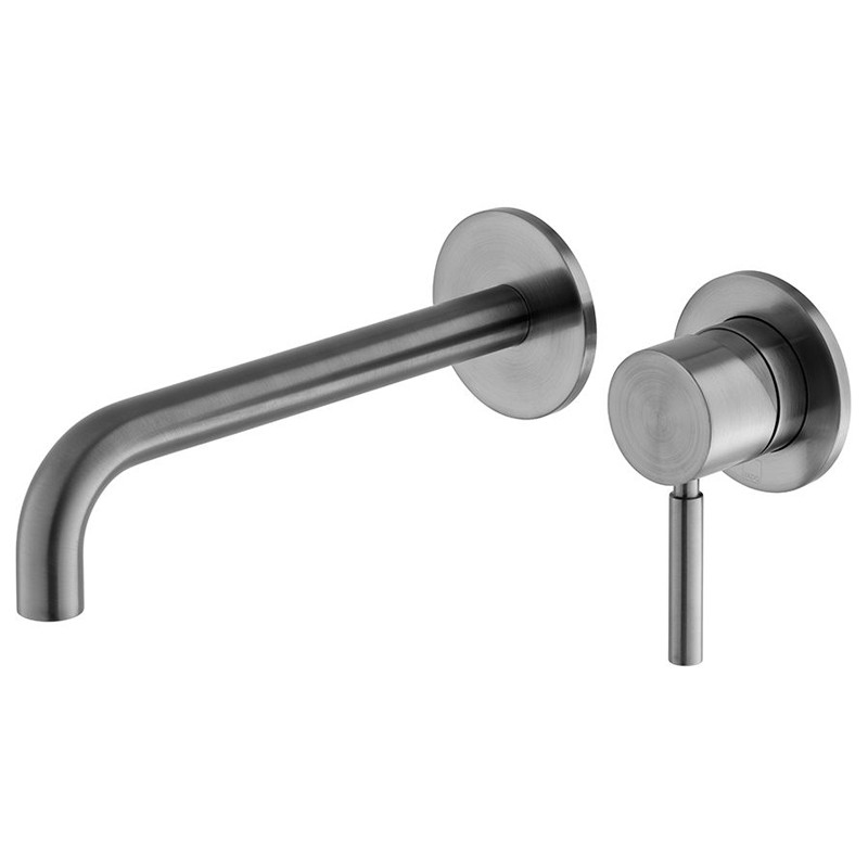 Vado Origins bateria umywalkowa podtynkowa gunmetal szczotkowany IND-ORI209SA-BGM