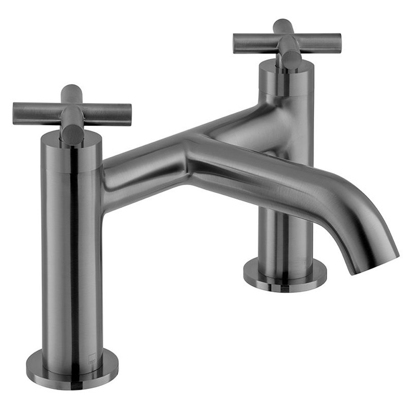 Vado Elements Water bateria wannowa dwuotworowa gunmetal szczotkowany IND-ELW237-BGM