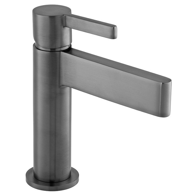 Vado Edit bateria umywalkowa bez korka gunmetal szczotkowany IND-EDI100/SB-BGM