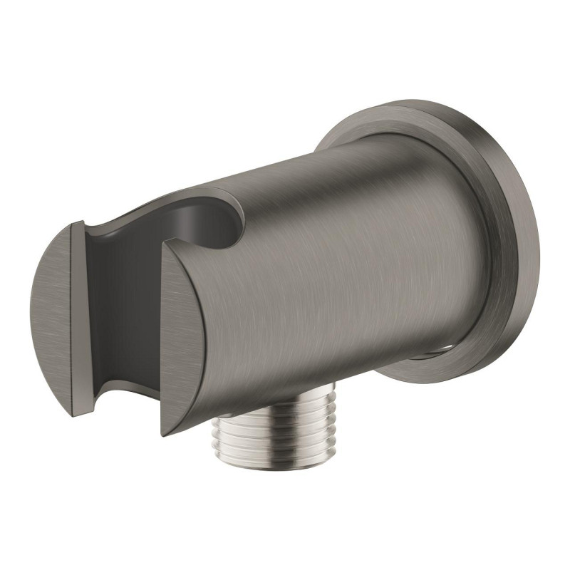 Grohe Rainshower przyłącze kątowe węża z uchwytem Brushed Hard Graphite 26658AL0