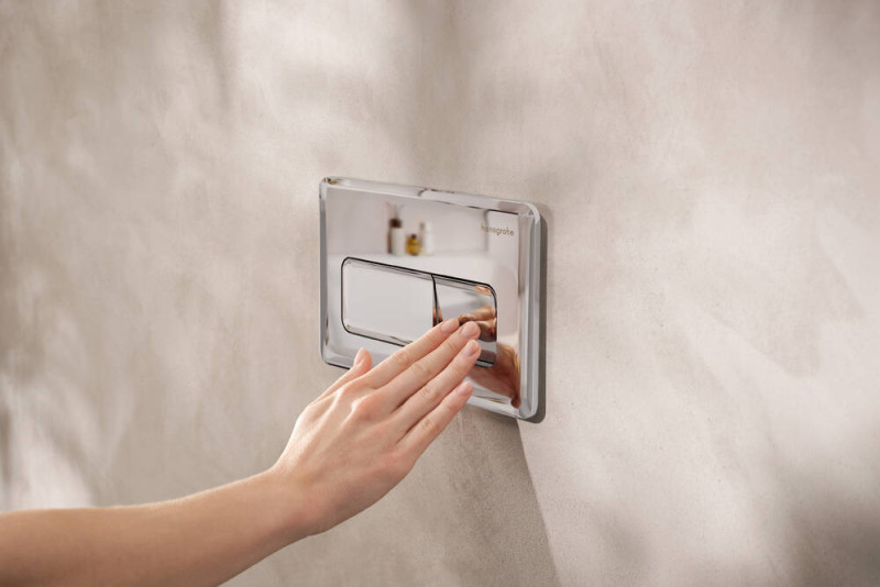 Hansgrohe iFrame Original Q przycisk spłukujący WC chrom błyszczący 66001000