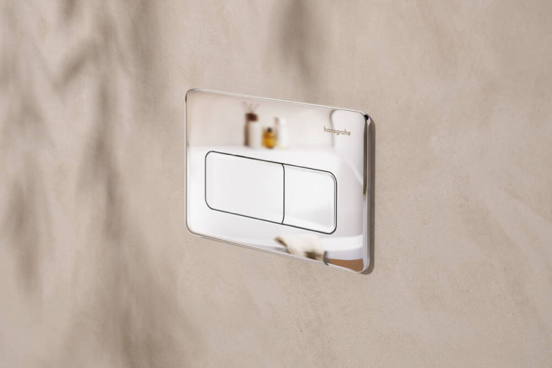 Hansgrohe iFrame Original Q przycisk spłukujący WC chrom błyszczący 66001000