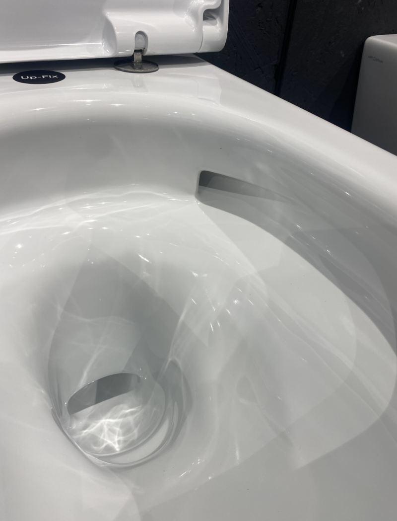 Catalano Sfera 50 Silentech Up-Fix muszla wisząca + deska wolnoopadająca + mocowanie 50x35 biały połysk Cataglaze 0511700001 + 0551150001 + 9056160000