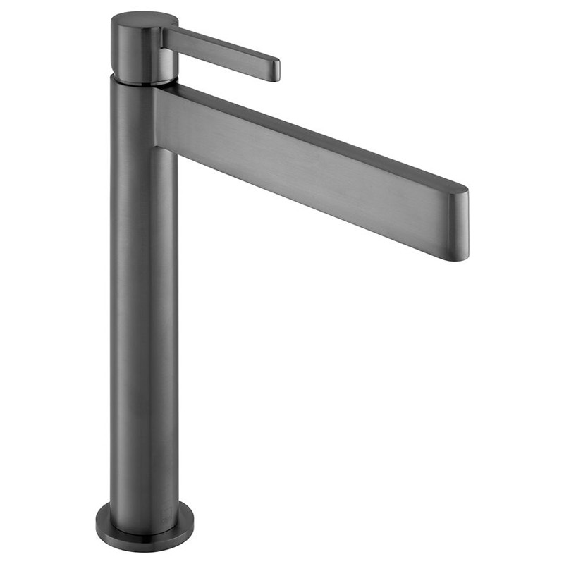 Vado Edit bateria umywalkowa wysoka bez korka gunmetal szczotkowany IND-EDI100E/SB-BGM