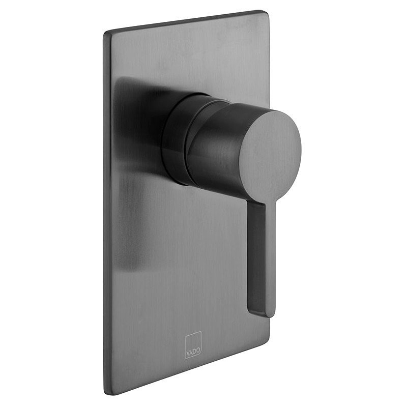 Vado Edit bateria prysznicowa podtynkowa gunmetal szczotkowany IND-EDI145A-BGM