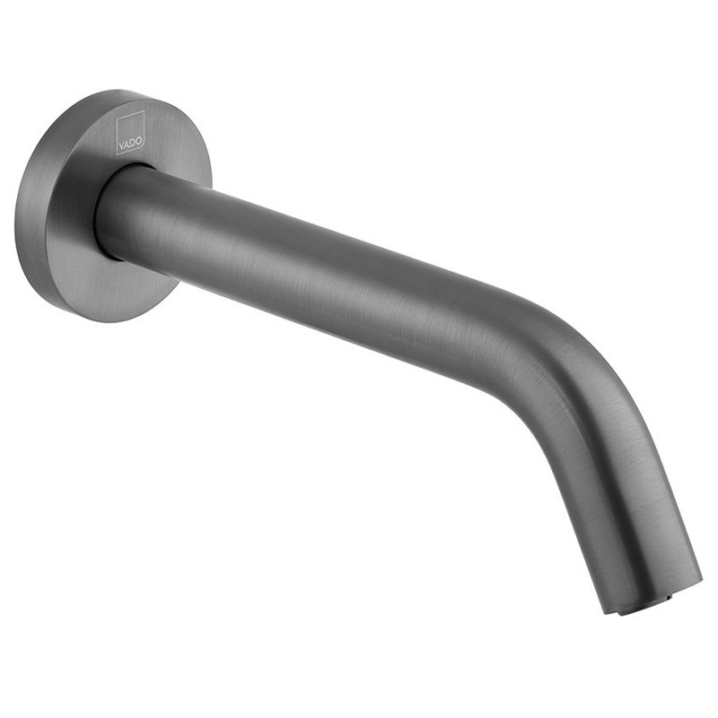 Vado Individual bateria umywalkowa sensoryczna bezdotykowa gunmetal szczotkowany IND-IRWSPOUT-BGM