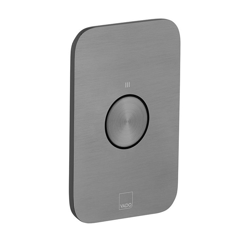 Vado Zone zawór podtynkowy gunmetal szczotkowany IND-Z143-BGM
