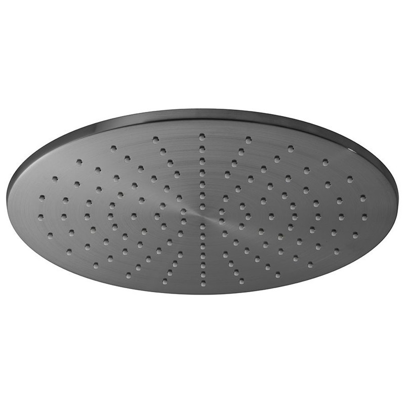 Vado Edit kompletny zestaw prysznicowy podtynkowy z deszczownicą 30x30 i zestawem punktowym gunmetal szczotkowany IND-SS-EDI1-BGM