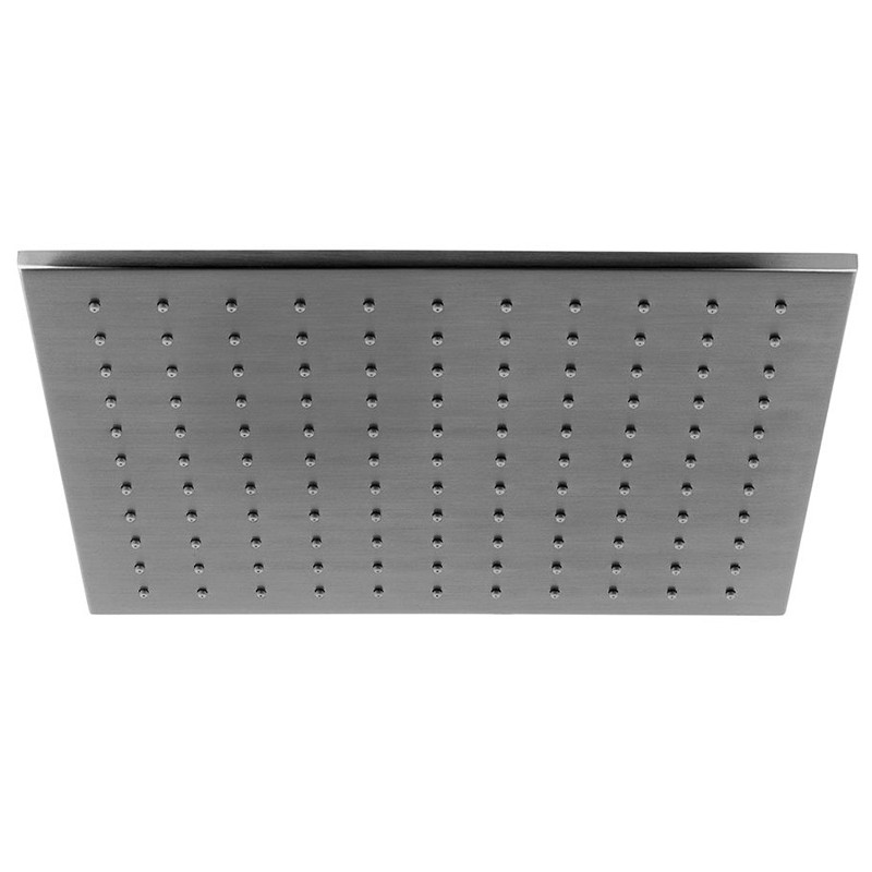 Vado Individual deszczownica głowica prysznicowa kwadratowa gunmetal szczotkowany IND-SQ/30-BGM