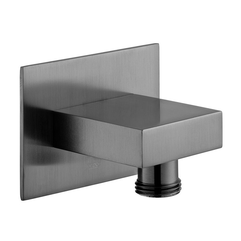 Vado Individual przyłącze kątowe kwadratowe gunmetal szczotkowany IND-OUTLET/SQ-BGM