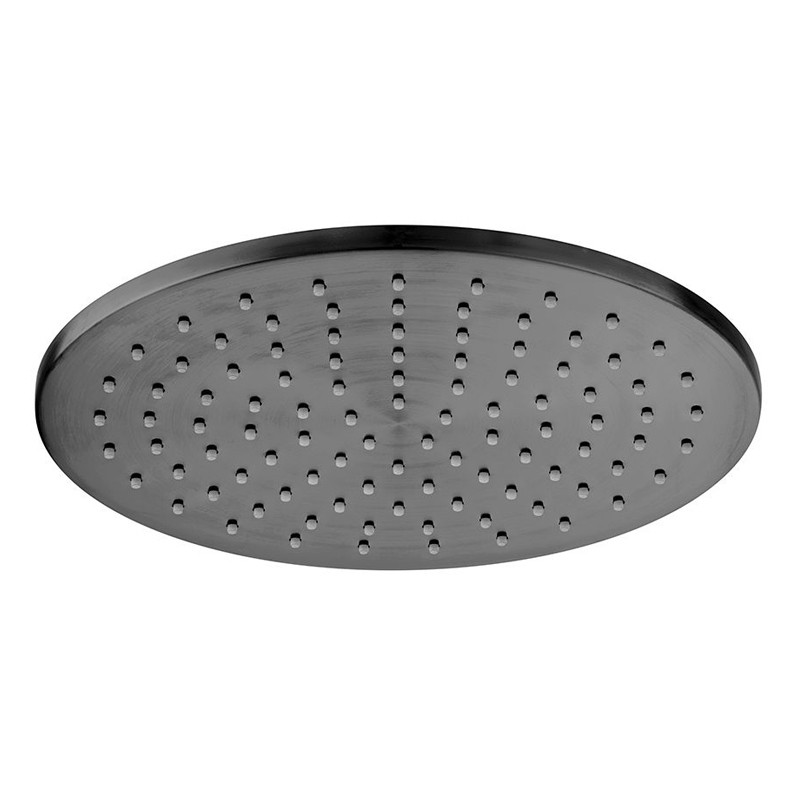 Vado Individual deszczownica głowica prysznicowa 25x25 okrągła gunmetal szczotkowany IND-RO/25-BGM