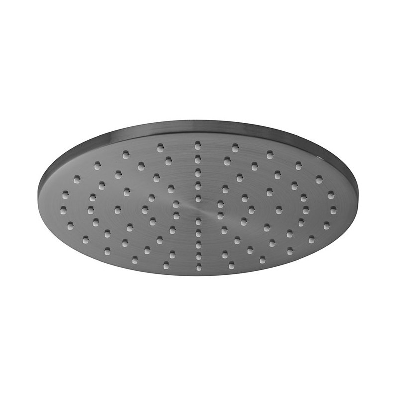 Vado Individual deszczownica głowica prysznicowa 20x20 okrągła gunmetal szczotkowany IND-RO/20-BGM