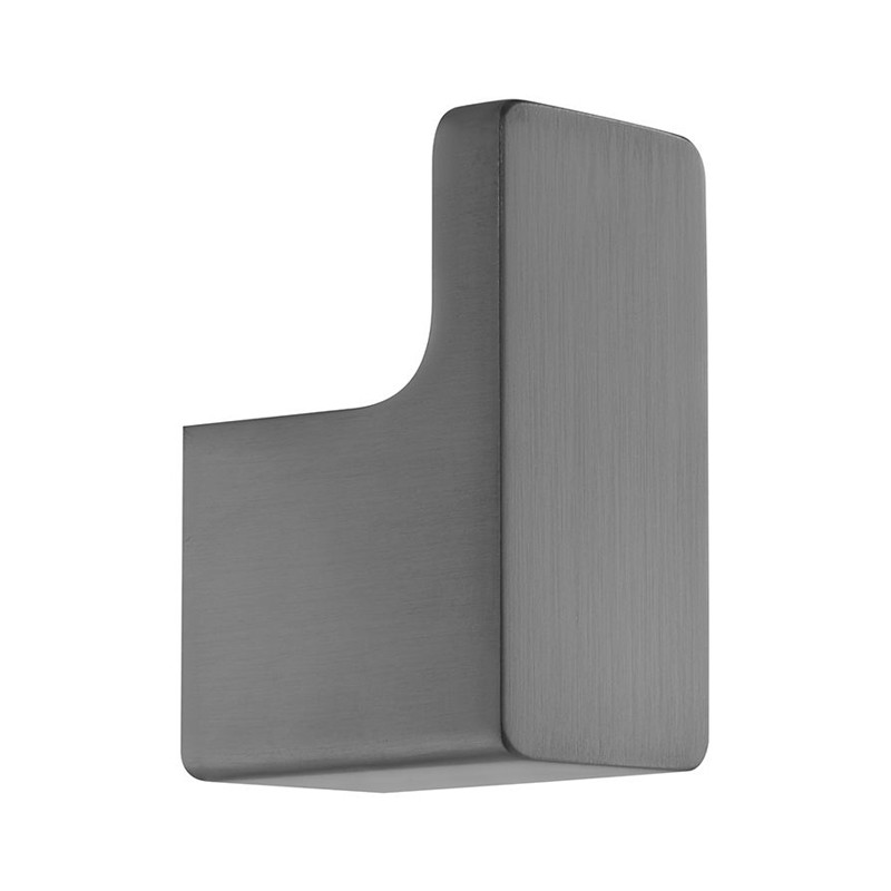 Vado Shama haczyk łazienkowy pojedynczy gunmetal szczotkowany IND-SHA186-BGM