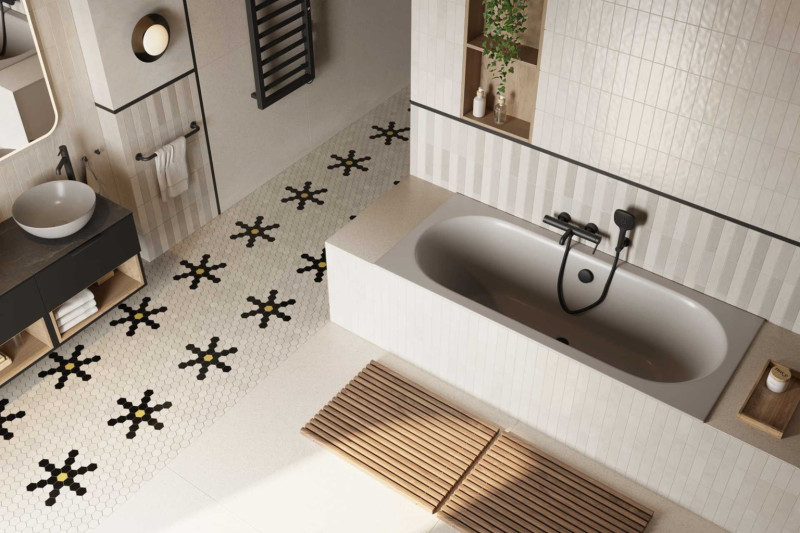 Excellent Oceana Slim wanna prostokątna 170x75 cappuccino mat WAEX.OCE17CAMS