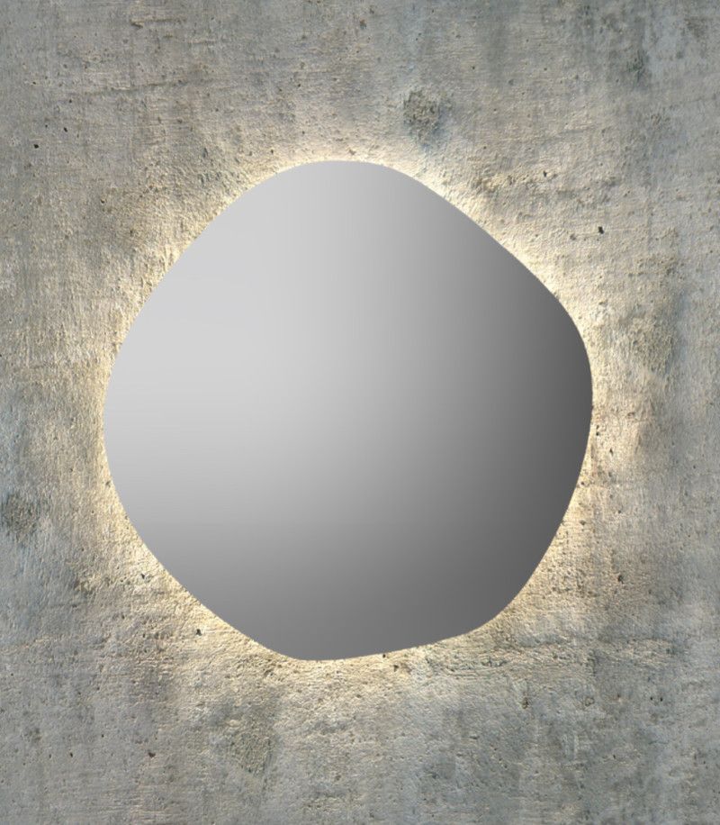 Kraft LUNO Lustro 100 cm z podświetleniem ambiente LED barwa neutralna 4000K LED COB 15.63.24.100