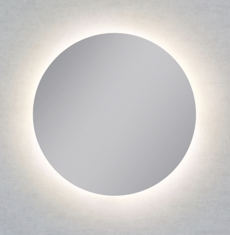 Kraft Moon Lustro podświetlane okrągłe koło fi 120 cm z podświetleniem ambiente barwa neutralna 4000K LED COB 15.32.24.120