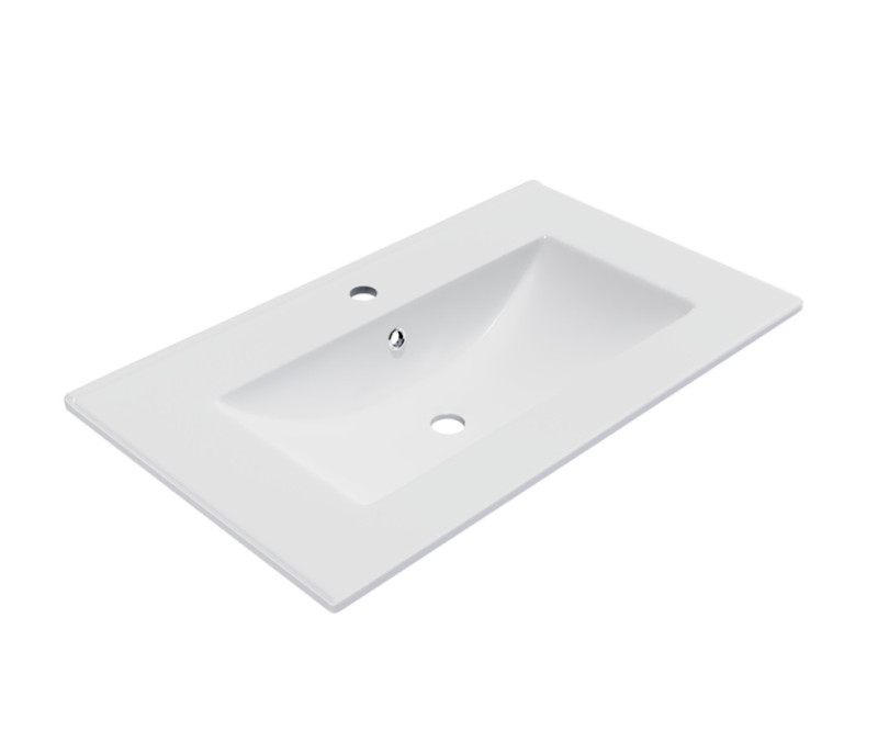 Excellent As umywalka meblowa 81x46,5 cm biały połysk CEEX.3617.800.WH