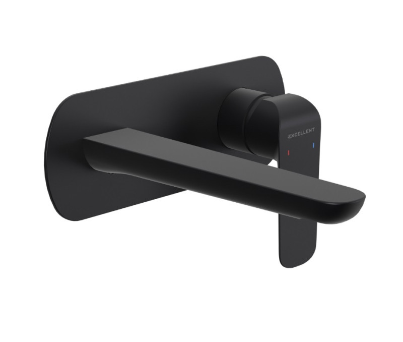 Excellent Clever 2.0 bateria umywalkowa podtynkowa czarny soft AREX.4115BS