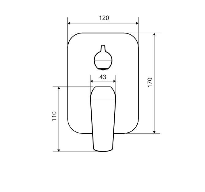 Excellent Clever 2.0 bateria wannowo-prysznicowa podtynkowa czarny soft AREX.4145BS
