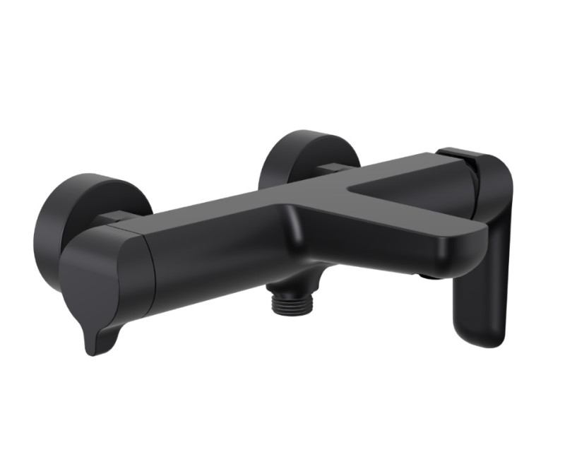 Excellent Clever 2.0 bateria wannowa ścienna czarny soft AREX.4105BS