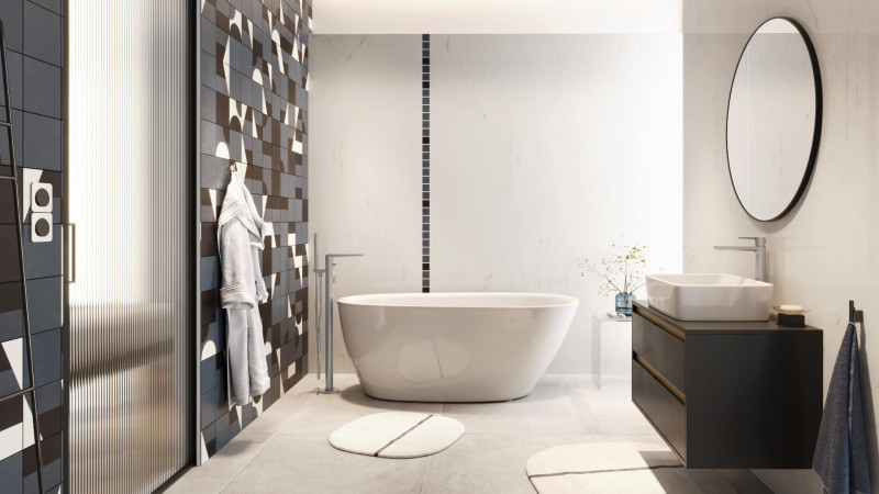 Excellent Clever 2.0 bateria wannowa wolnostojąca chrom AREX.4155CR