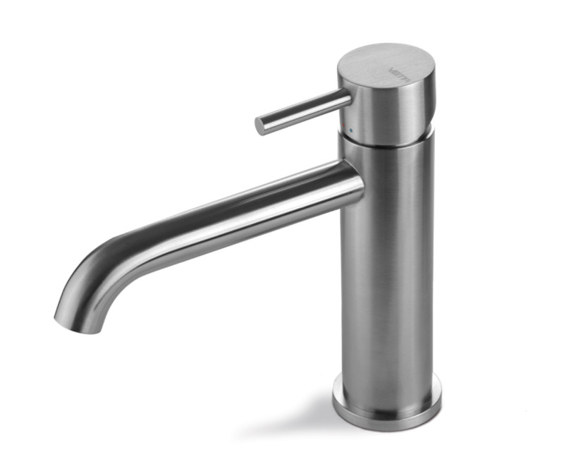 Vema Tiber Steel bateria umywalkowa stal nierdzewna inox V17011