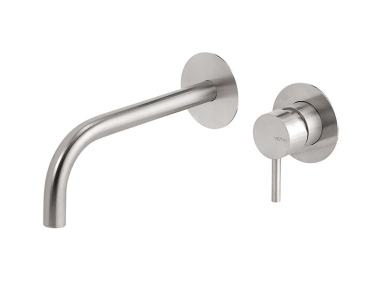 Vema Tiber Steel bateria umywalkowa podtynkowa stal nierdzewna inox V17050