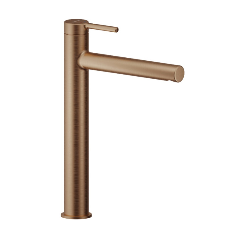 Excellent Pi bateria umywalkowa wysoka miedziany szczotkowany AREX.1202CB