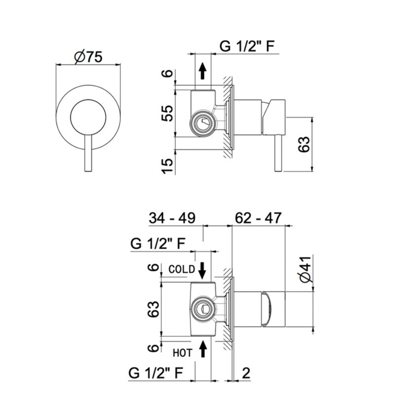Vema Tiber Steel zestaw podtynkowy z deszczownicą 30 cm i słuchawką stal nierdzewna inox TIBZES90