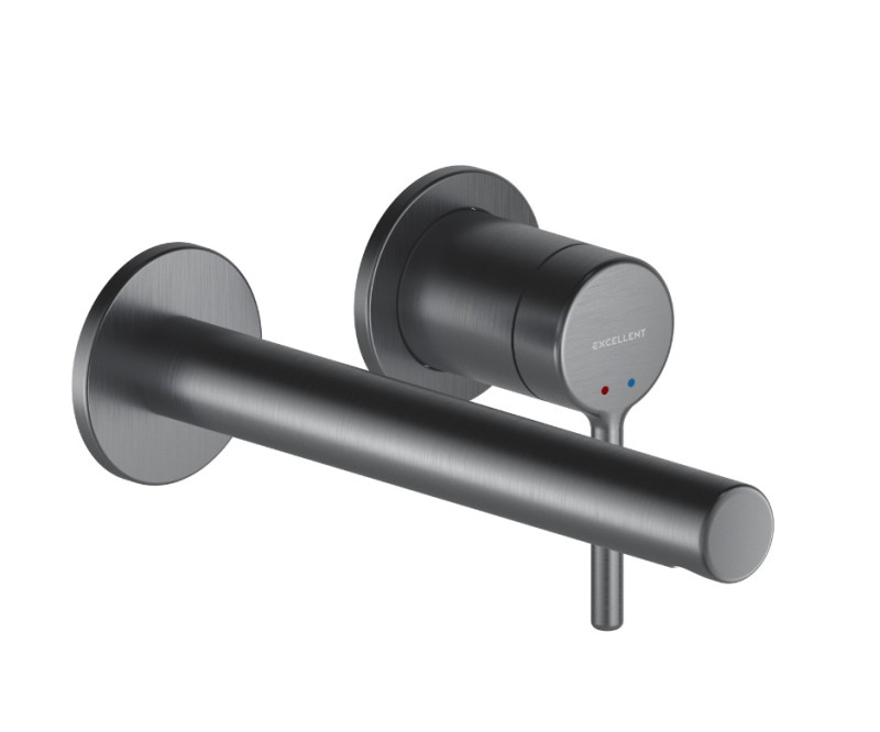 Excellent Pi bateria umywalkowa podtynkowa 188 mm grafit szczotkowany AREX.1214AB