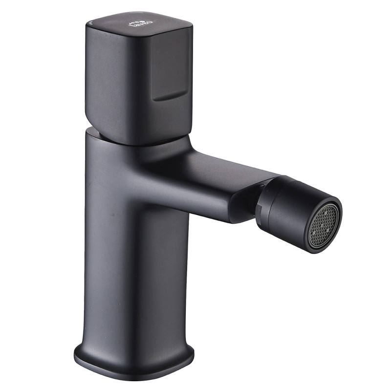 Laveo Tores bateria bidetowa czarny mat BVT_732D