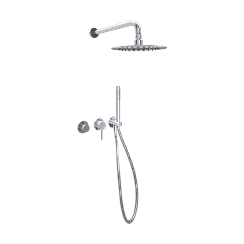 Excellent Pi kompletny zestaw prysznicowy podtynkowy chrom połysk AREX.1244.K.03CR