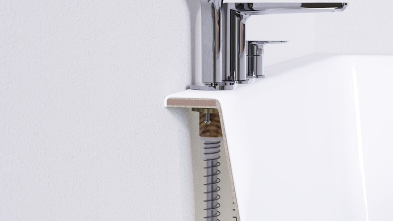 Excellent Delta Pi kompletny zestaw wannowy podtynkowy z wylewką i Dry Box czarny mat AREX.1244.K.05BL