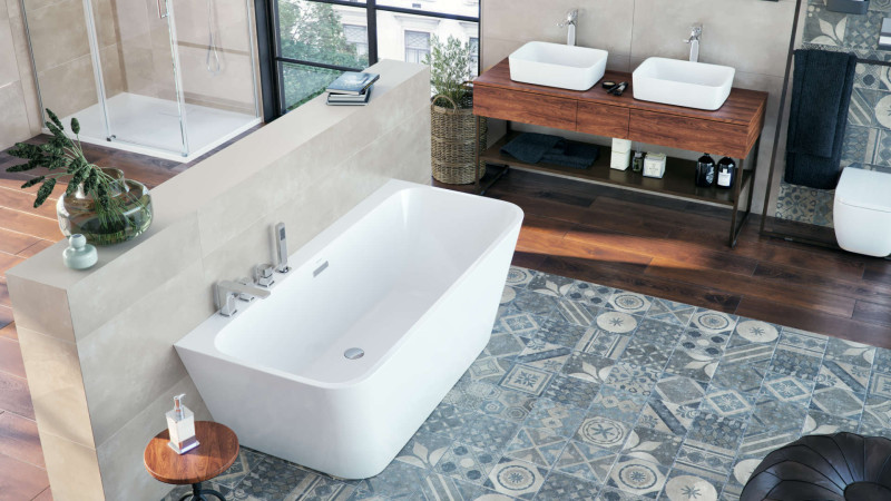 Excellent korek clik-clack wannowy do wannien wolnostojących chrom połysk ARIN.3485.01CR