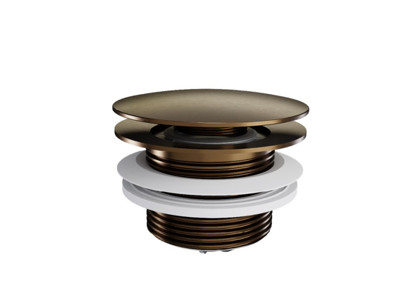 Excellent korek clik-clack wannowy do wannien wolnostojących miedź szczotkowana ARIN.3485.01CB