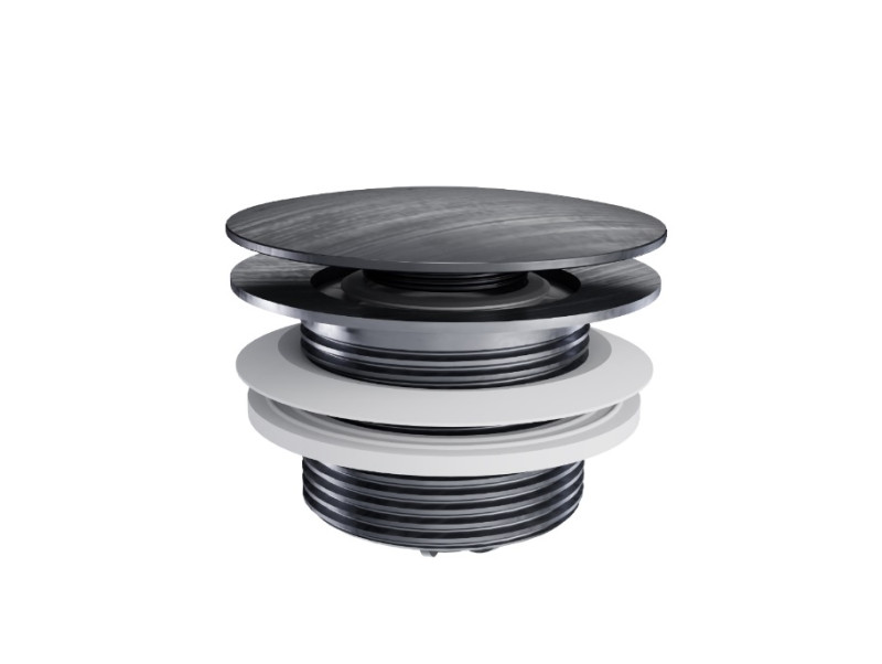 Excellent korek clik-clack wannowy do wannien wolnostojących grafit szczotkowany ARIN.3485.01AB